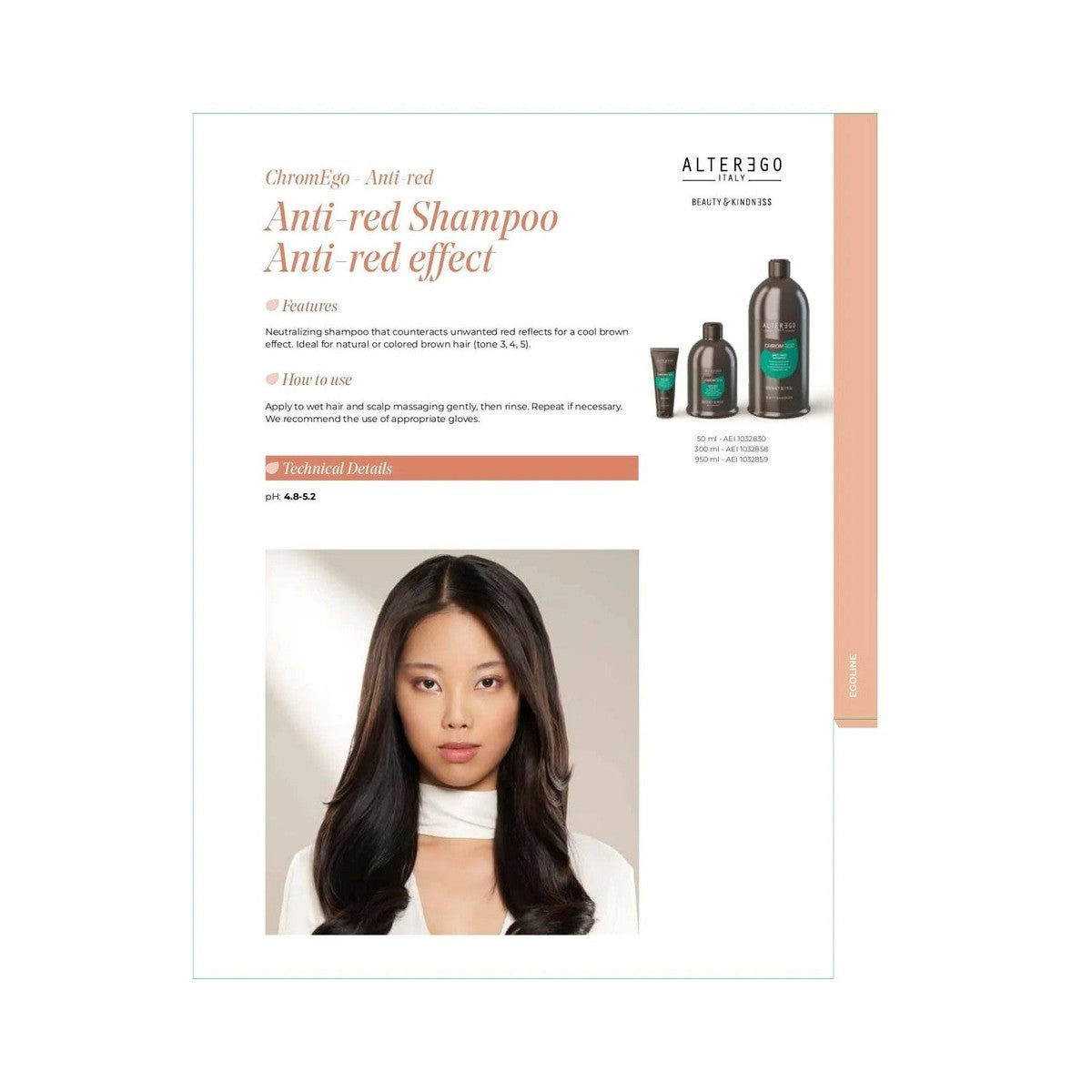 Alter Ego Chromego Anti Red Shampoo