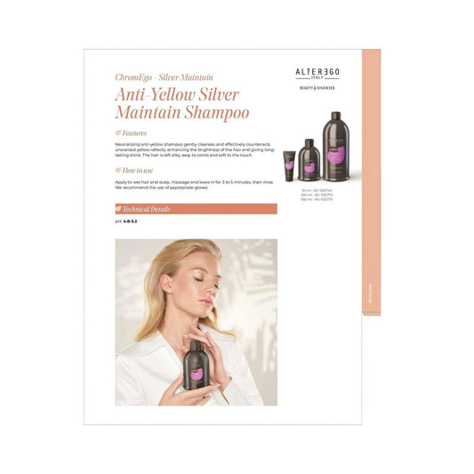 Alter Ego Chromego Silver Maintain Shampoo