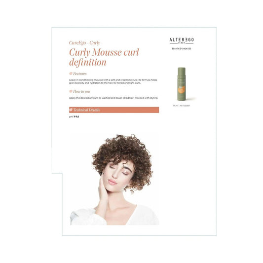Alter Ego Curego Curly Mousse