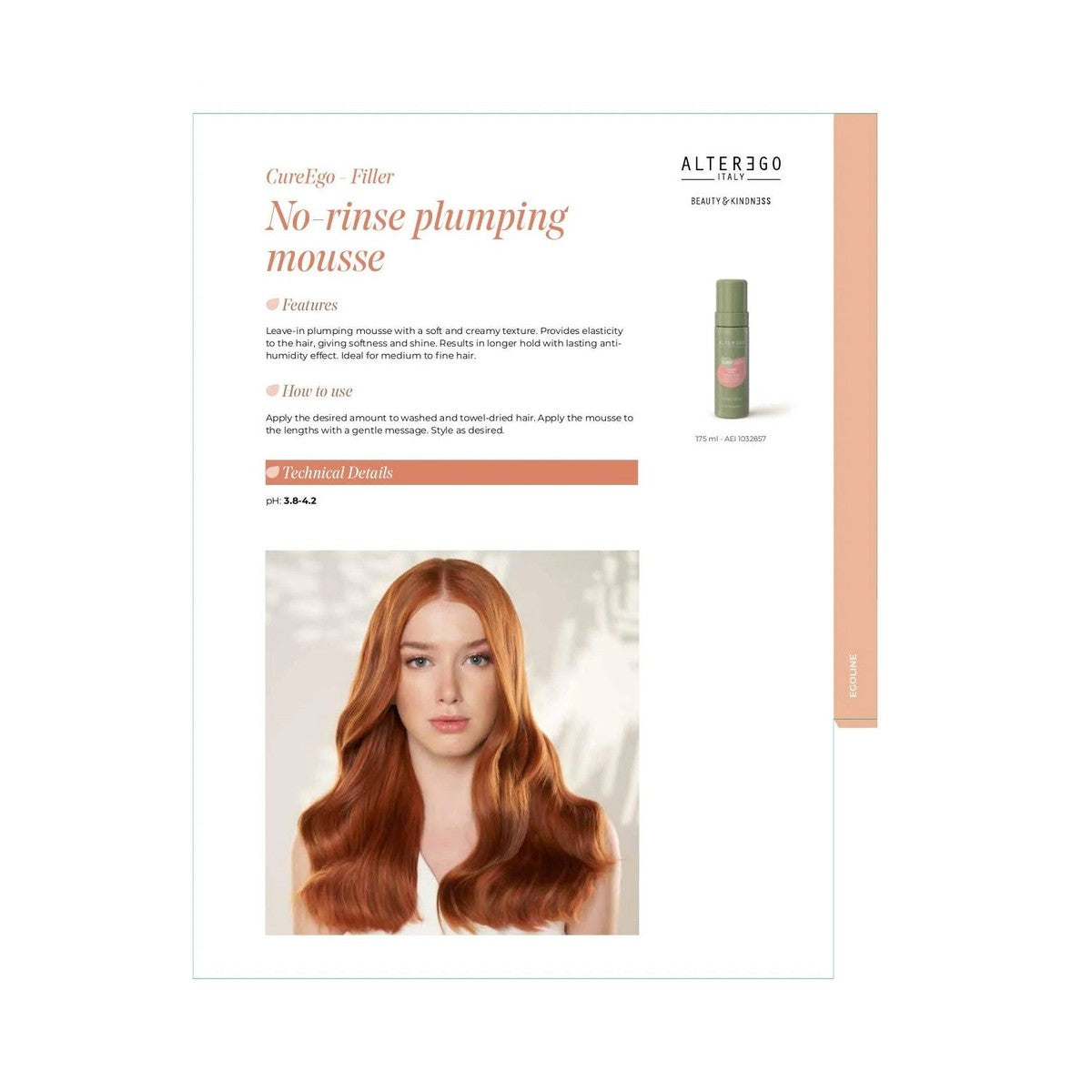 Alter Ego Curego Filler Mousse